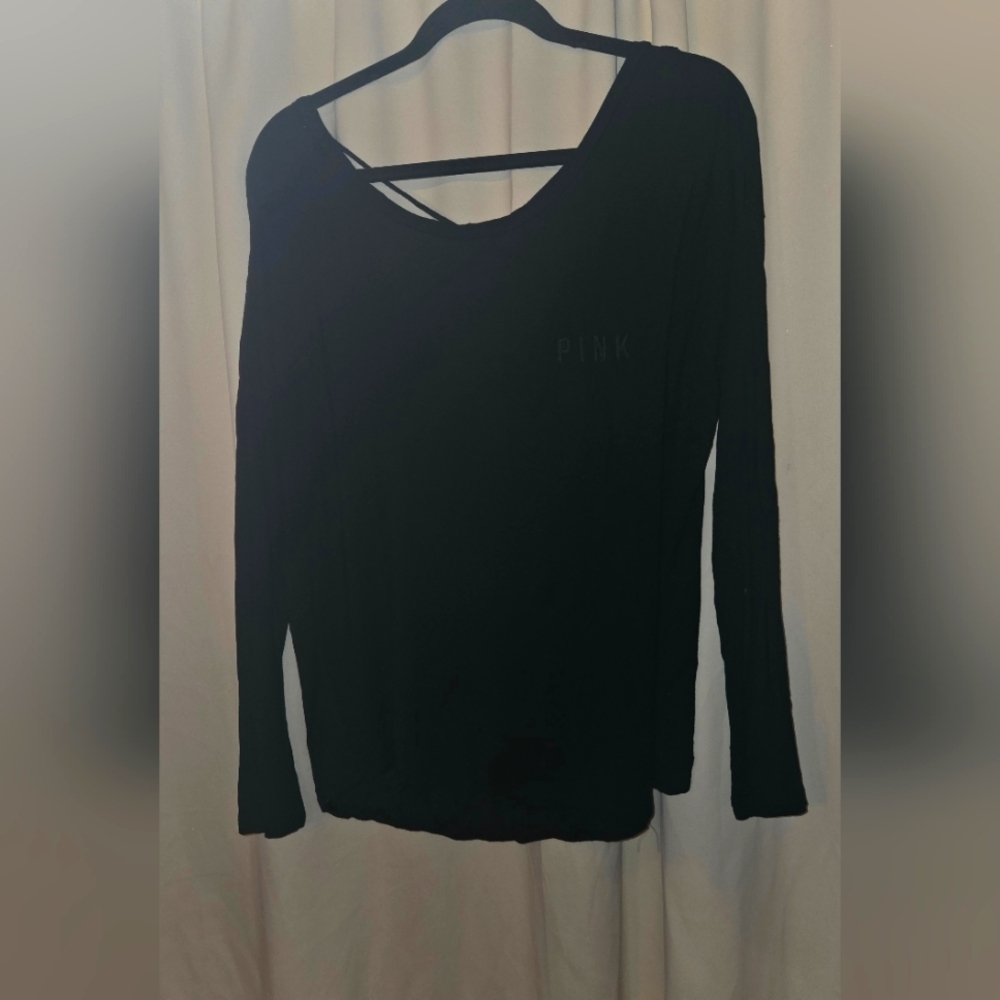 Victorias Secret PINK Super Soft T-Shirt With Strappy Back Detail
